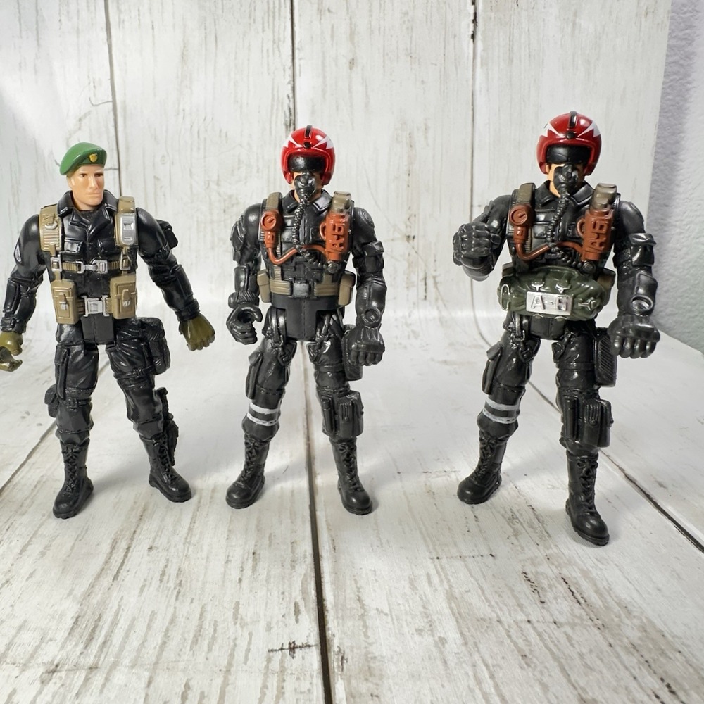 Heroes Military Tactical Toys R Us Soldiers Army Men Figure Lot Pilot Green Bere